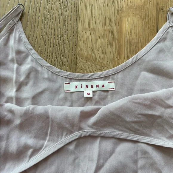 XiRENA Linden Mini Slip Dress in Blush Nude - Picture 5 of 8